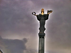 Statue of Saint Sofia, 42°41′52.0434″N 23°19′17.2884″E